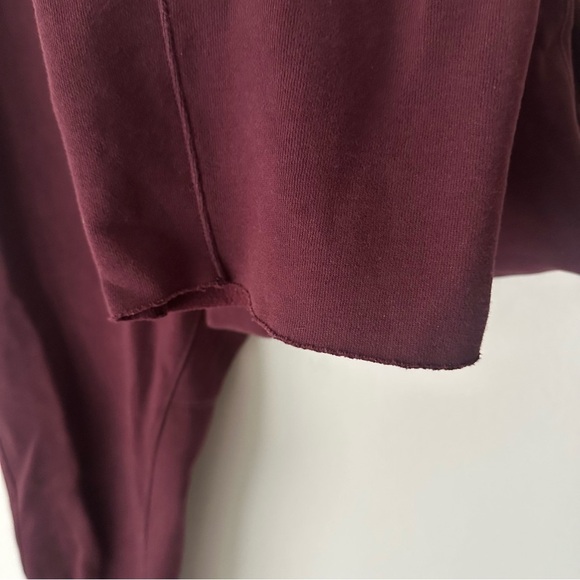 Lululemon Cropped Sweatpants in Burgundy XL - Picture 4 of 11